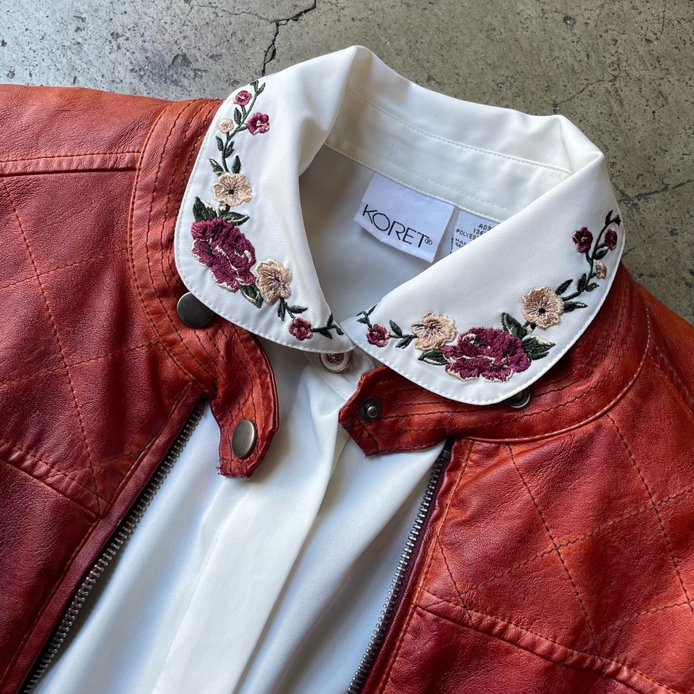 Embroidered Vintage Blouse